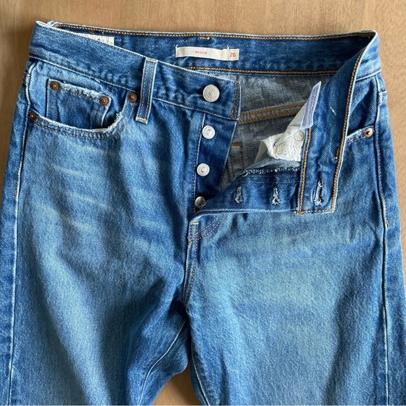 Levi’s Button Fly Wedgie Jeans - Picture 3 of 8